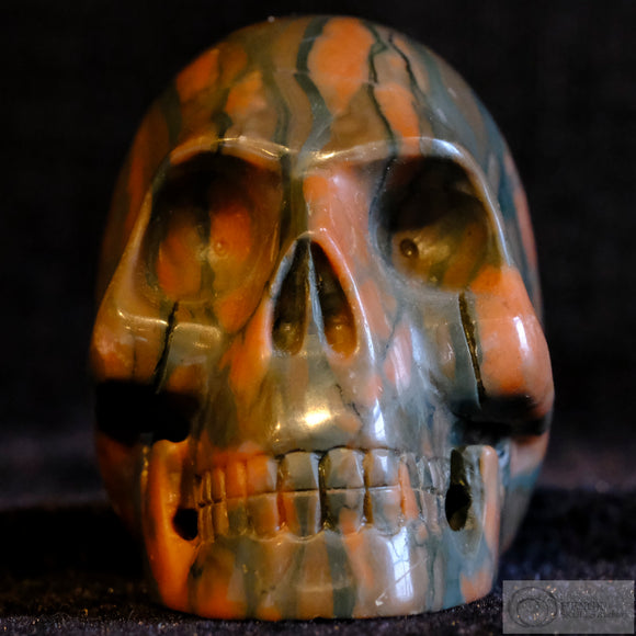 Jasper Human Skull (J08)