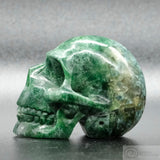 Dragon Jasper Human Skull