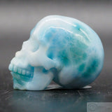 Larimar Human Skull (Lar03)