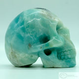 Larimar Human Skull