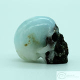 Larimar Human Skull