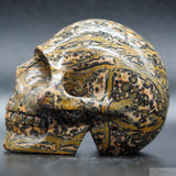 Leopard Jasper Human Skull (LSJ04)