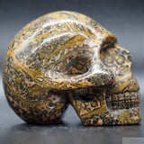 Leopard Jasper Human Skull (LSJ04)