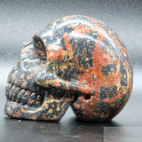 LeopardSkin Jasper Human Skull (LSJ01)