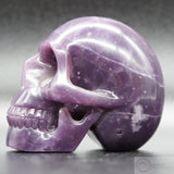 Lepidolite Human Skull