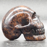Mahogany Obsidian Human Skull (MO03)
