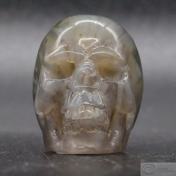 Moss Agate Human Skull (MA07)