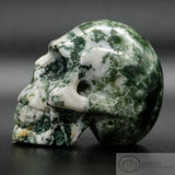 Moss Agate Human Skull (MA03)