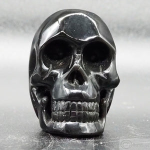 Obsidian Human Skull