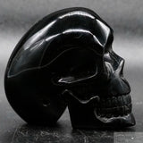 Obsidian Human Skull