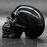 Obsidian Human Skull