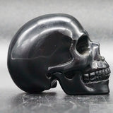 Obsidian Human Skull