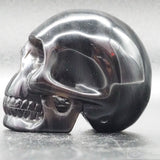 Obsidian Human Skull (O09)