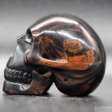 Obsidian Human Skull (O08)
