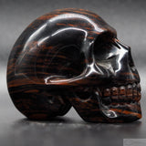 Obsidian Human Skull