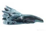 Black Obsidian Phoenix Skull