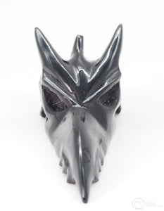 Black Obsidian Phoenix Skull (O51)