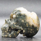 Ocean Jasper Human Skull (OJ14)
