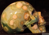 Ocean Jasper Human Skull