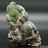 Ocean Jasper Human Skull (OJ21)