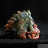 Ocean Jasper Human Skull