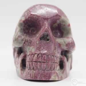 Purple Dumortierite Human Skull (PD04)