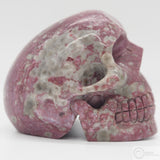 Purple Dumortierite Human Skull (PD04)
