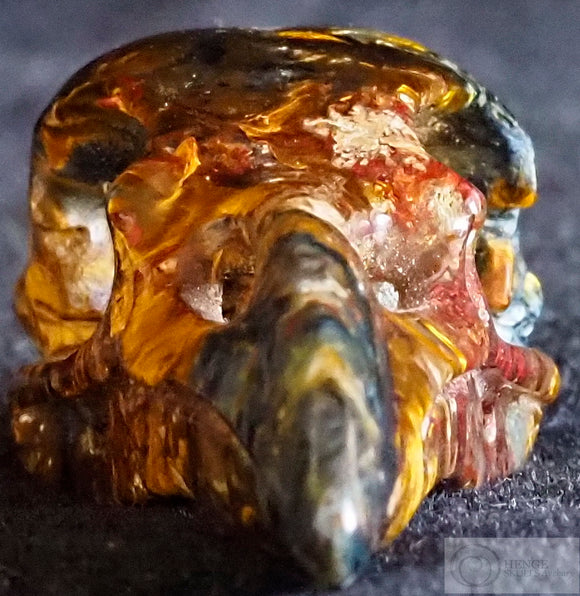 Pietersite Raven Skull