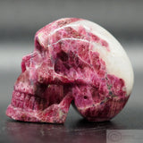 Pink Tourmaline Human Skull