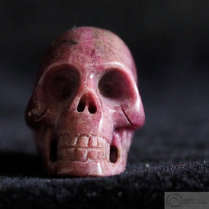 Pink Tourmaline Skull