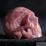 Pink Tourmaline Skull