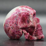 Pink Tourmaline Human Skull