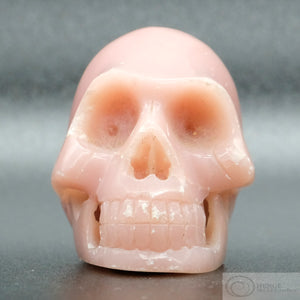 Pink Andean Opal Human Skull