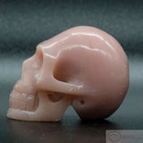 Pink Andean Opal Human Skull
