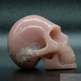 Pink Andean Opal Human Skull