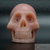 Pink Andean Opal Human Skull