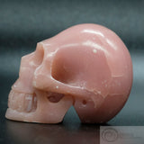 Pink Andean Opal Human Skull