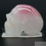 Pink Tourmaline Human Skull (PT03)