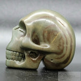 Poly Chrome Jasper Human Skull (PCJ02)