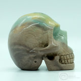 Poly Chrome Jasper Human Skull (PCJ01)