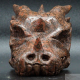 Poppy Jasper Dragon Skull