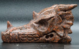 Poppy Jasper Dragon Skull