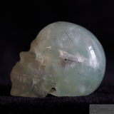 Prehnite Human Skull (Preh04)