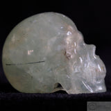 Prehnite Human Skull (Preh04)