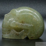 Prehnite Skull