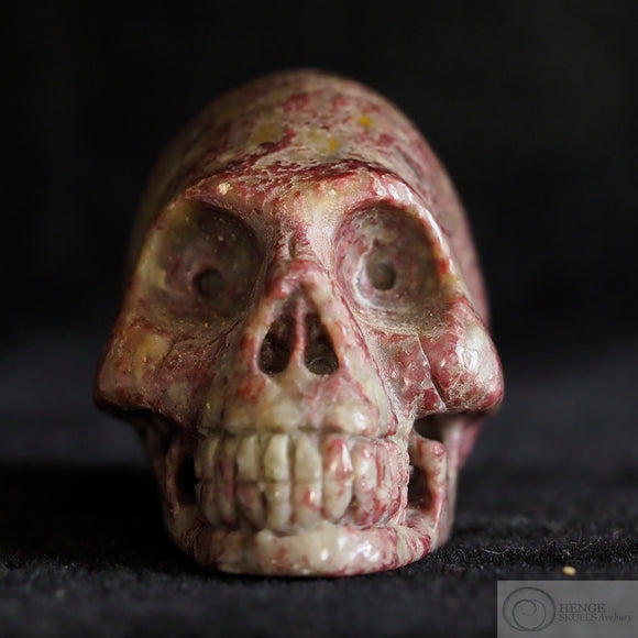Purple Dumortierite Human Skull (PD02)