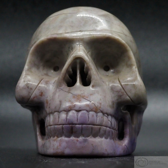 *RESERVED* Purple Dumortierite Human Skull