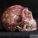 Purple Dumortierite Human Skull (PD01)