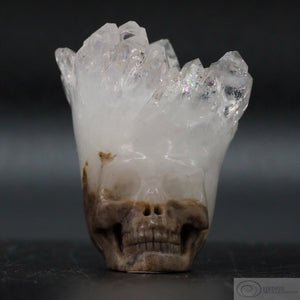 Quartz Human Skull (Q46)