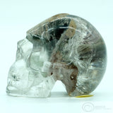 Quartz + Black Tourmaline Skull